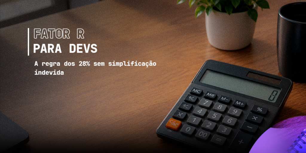 Fator R para Devs: o que é e como pode mudar o imposto no Simples Nacional