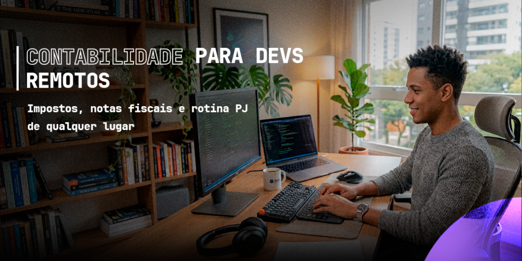 Contabilidade para Devs Remotos: impostos, notas fiscais e rotina PJ de qualquer lugar